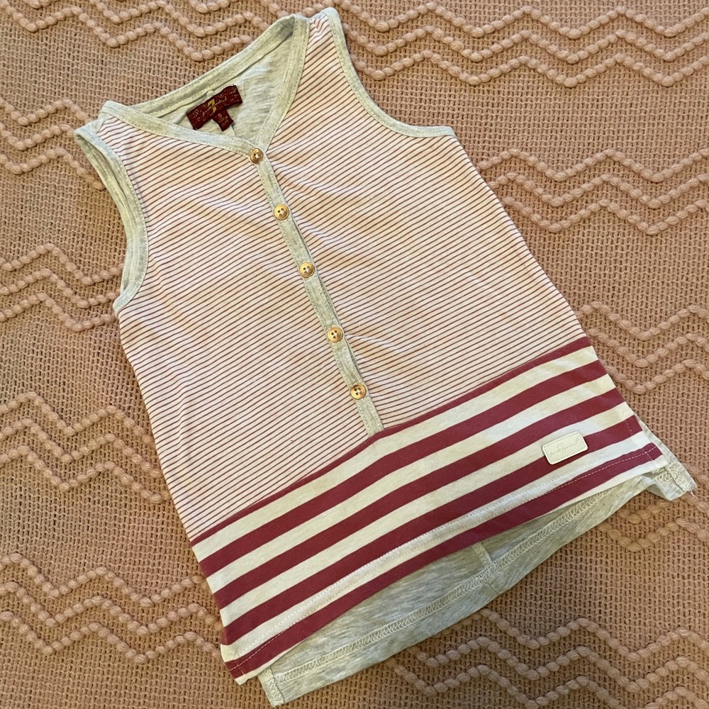 7 for all Mankind - Little girls tank top - Great used condition - Size 5